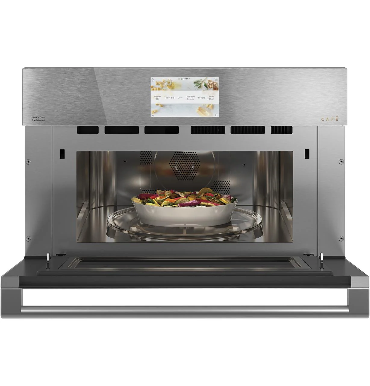 Caf(eback)™ 30" Smart Five in One Wall Oven with 240V Advantium® Technology in Platinum Glass - Image 3