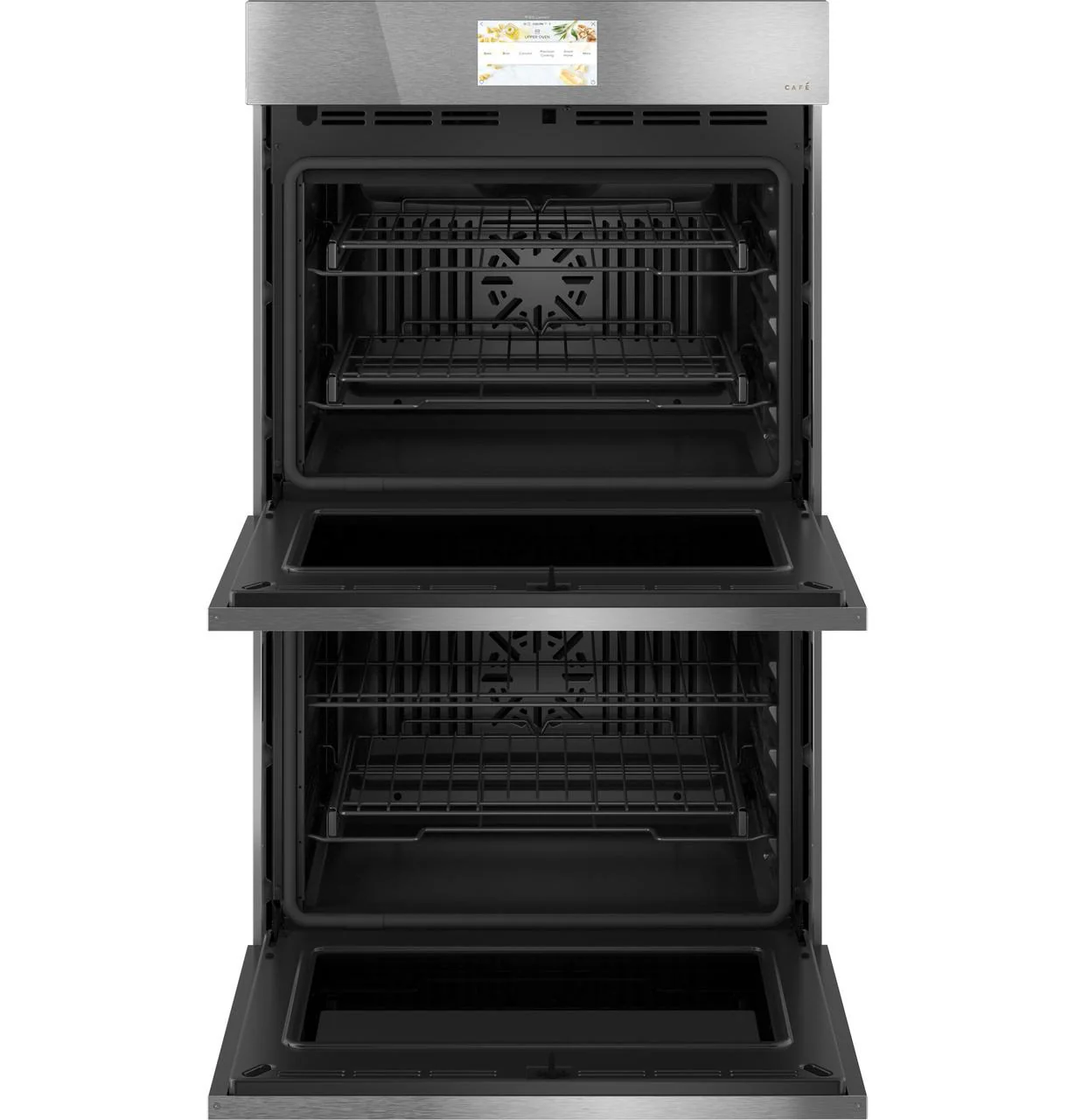 Cafe CTD90DM2NS5 CAF(EBACK)™ 30" Smart Built-In Convection Double Wall Oven in Platinum Glass - Image 2