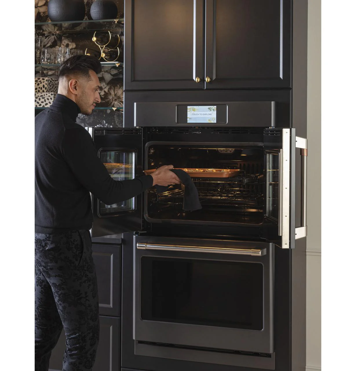 Cafe CTD90FP3ND1 CAF(EBACK)™ Professional Series 30" Smart Built-In Convection French-Door Double Wall Oven - Image 25