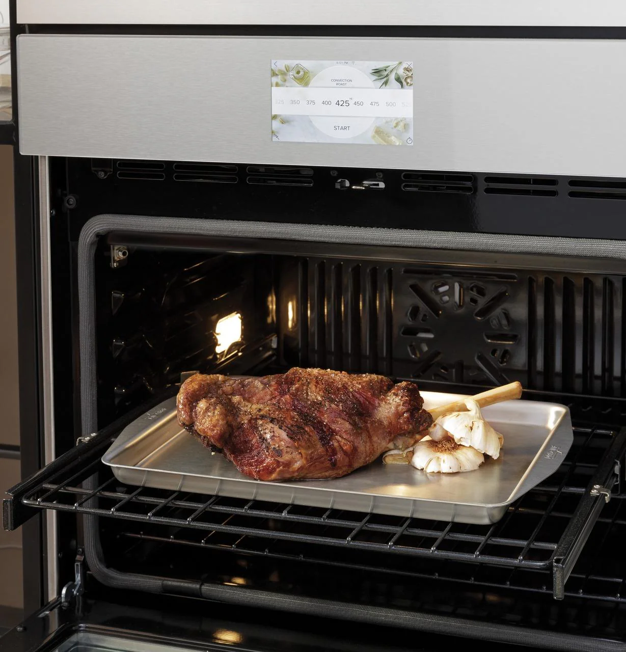 Cafe CTS70DM2NS5 CAF(EBACK)™ 30" Smart Single Wall Oven with Convection in Platinum Glass - Image 28