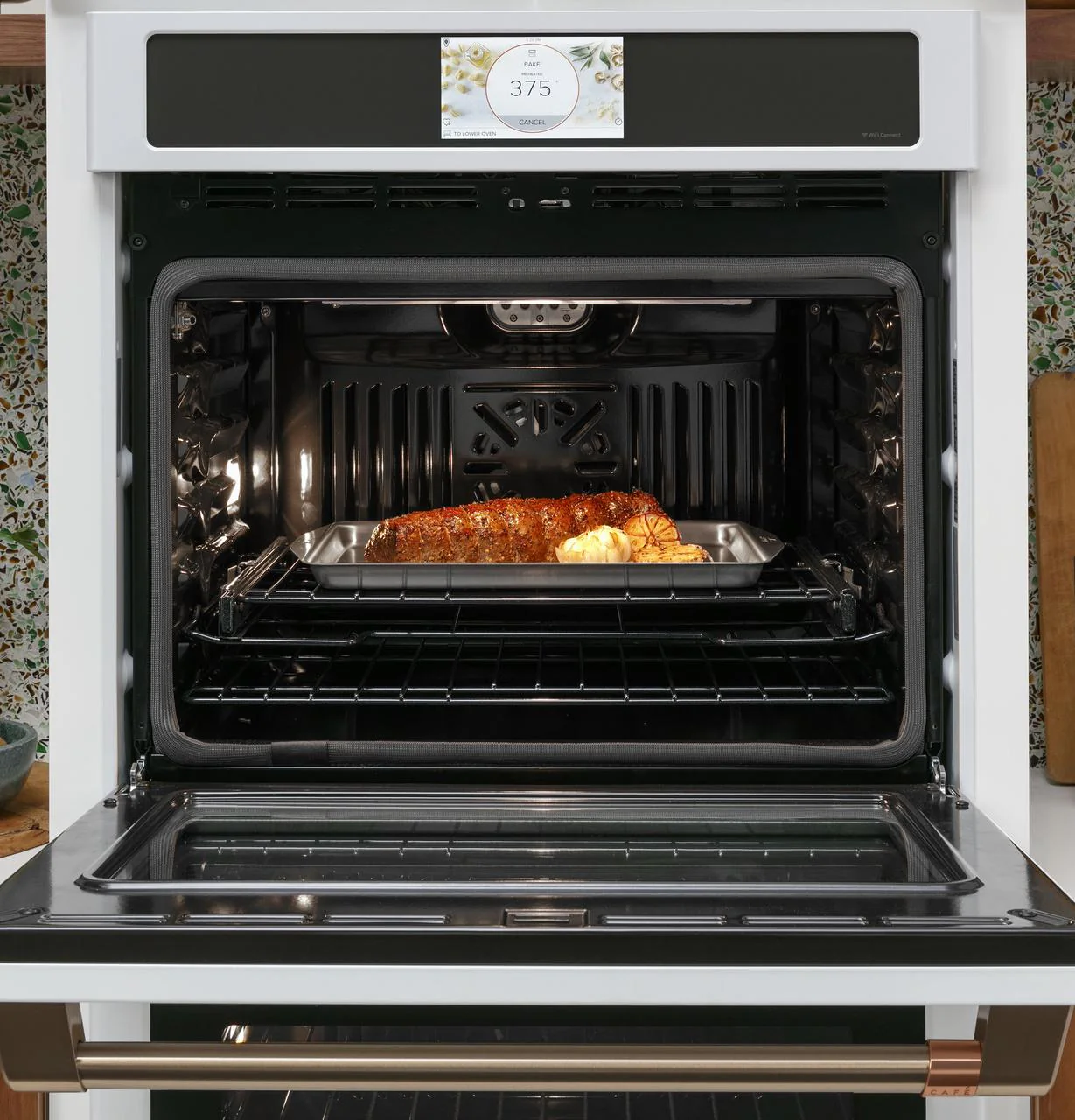 Cafe CTS90DP2NS1 CAF(EBACK)™ Professional Series 30" Smart Built-In Convection Single Wall Oven - Image 8