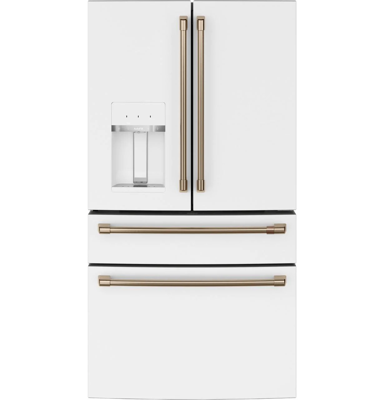 Cafe CVE28DP4NW2 CAF(EBACK)™ ENERGY STAR® 27.8 Cu. Ft. Smart 4-Door French-Door Refrigerator