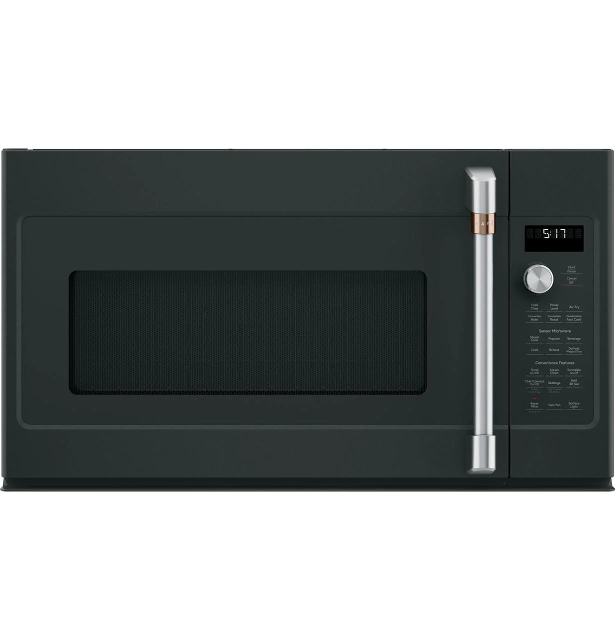Cafe CVM517P3RD1 CAF(EBACK)™ 1.7 Cu. Ft. Convection Over-the-Range Microwave Oven