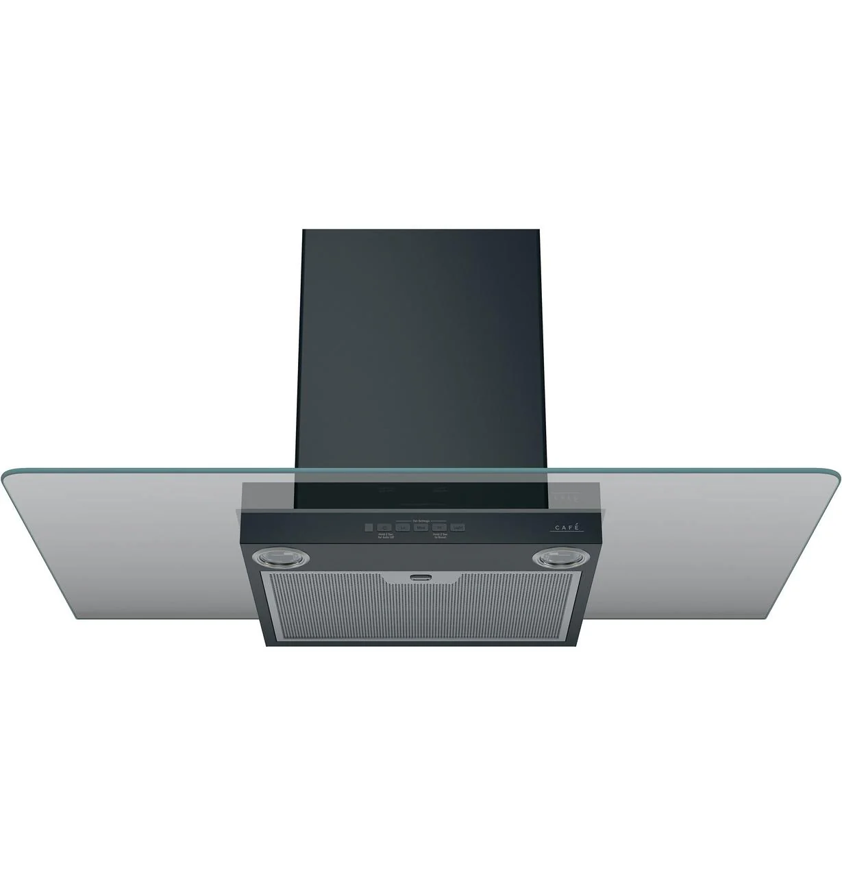 Caf(eback)™ 36" Wall-Mount Glass Canopy Chimney Hood - Image 3