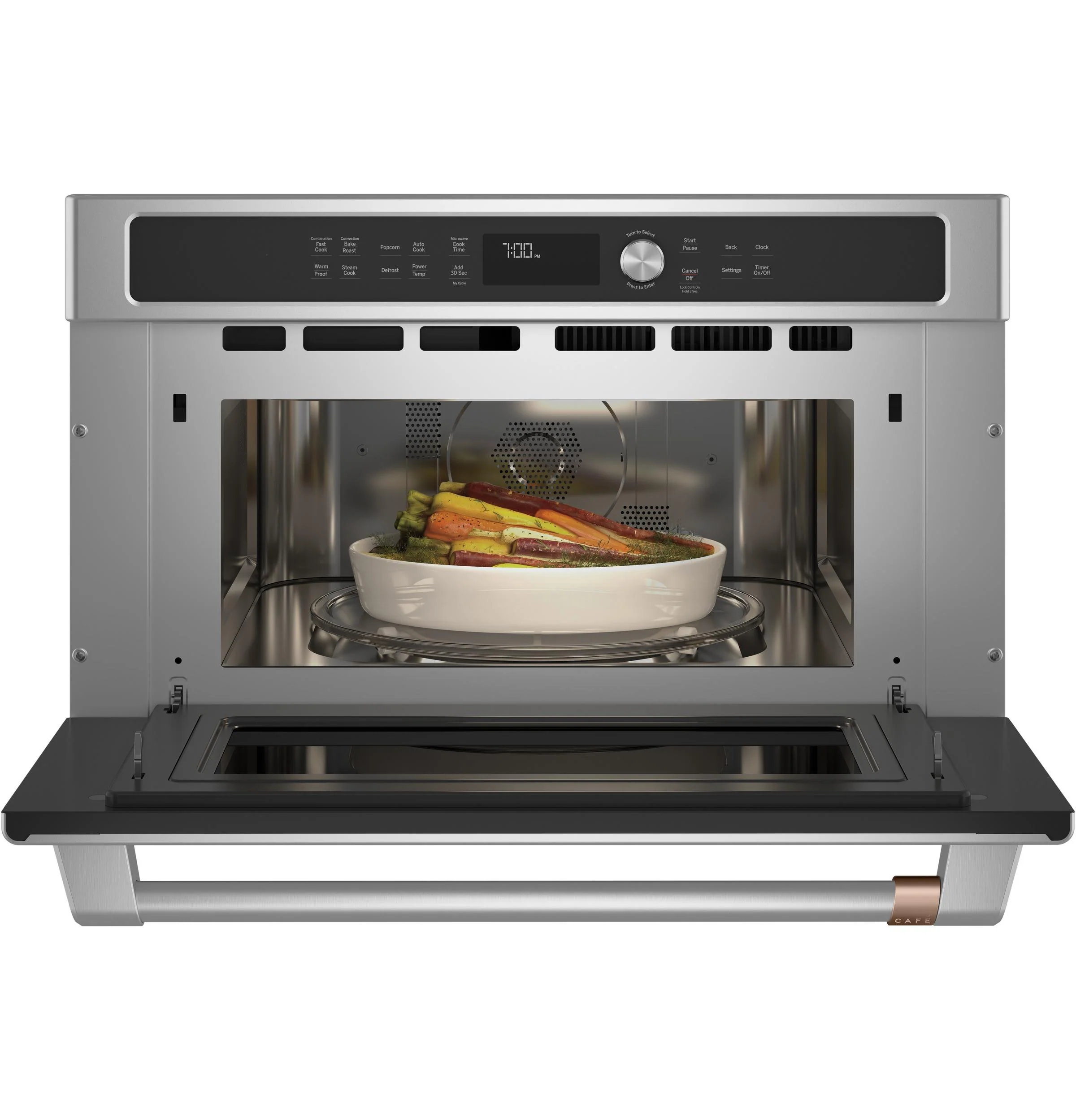 Cafe CWB713P2VS1 CAF(EBACK)™ 30" Built-In Microwave/Convection Oven - Image 4