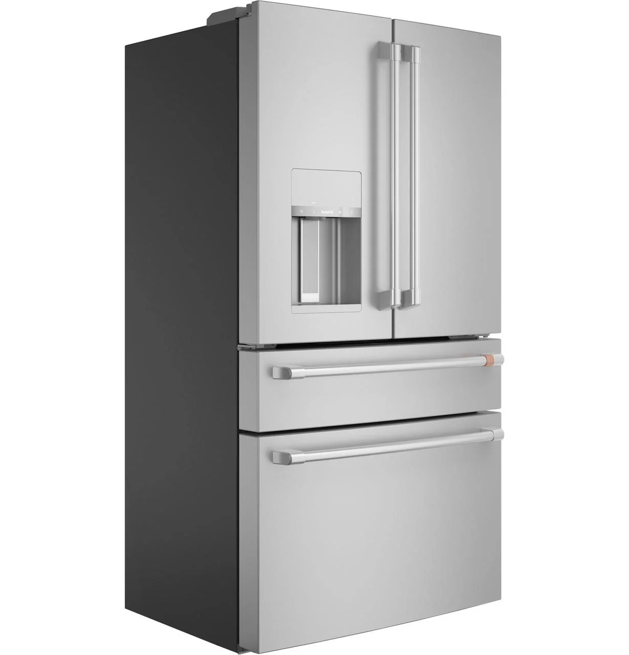 Cafe CXE22DP2PS1 CAF(EBACK)™ ENERGY STAR® 22.3 Cu. Ft. Smart Counter-Depth 4-Door French-Door Refrigerator - Image 4