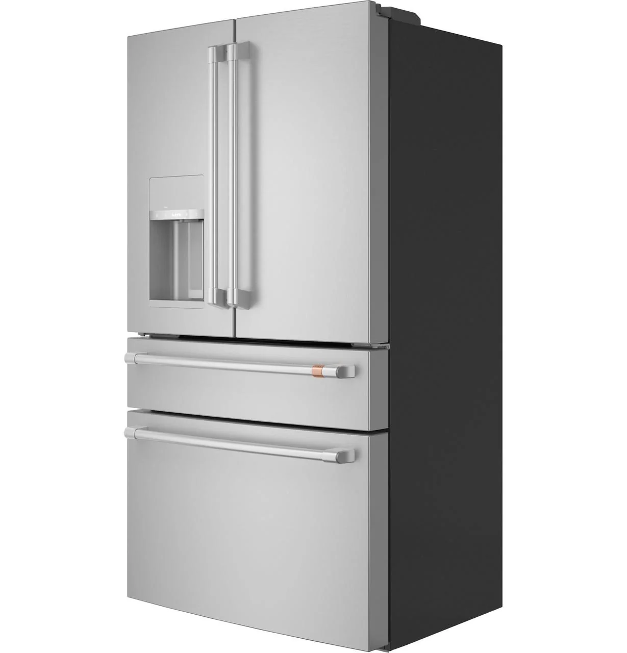Cafe CXE22DP2PS1 CAF(EBACK)™ ENERGY STAR® 22.3 Cu. Ft. Smart Counter-Depth 4-Door French-Door Refrigerator - Image 5