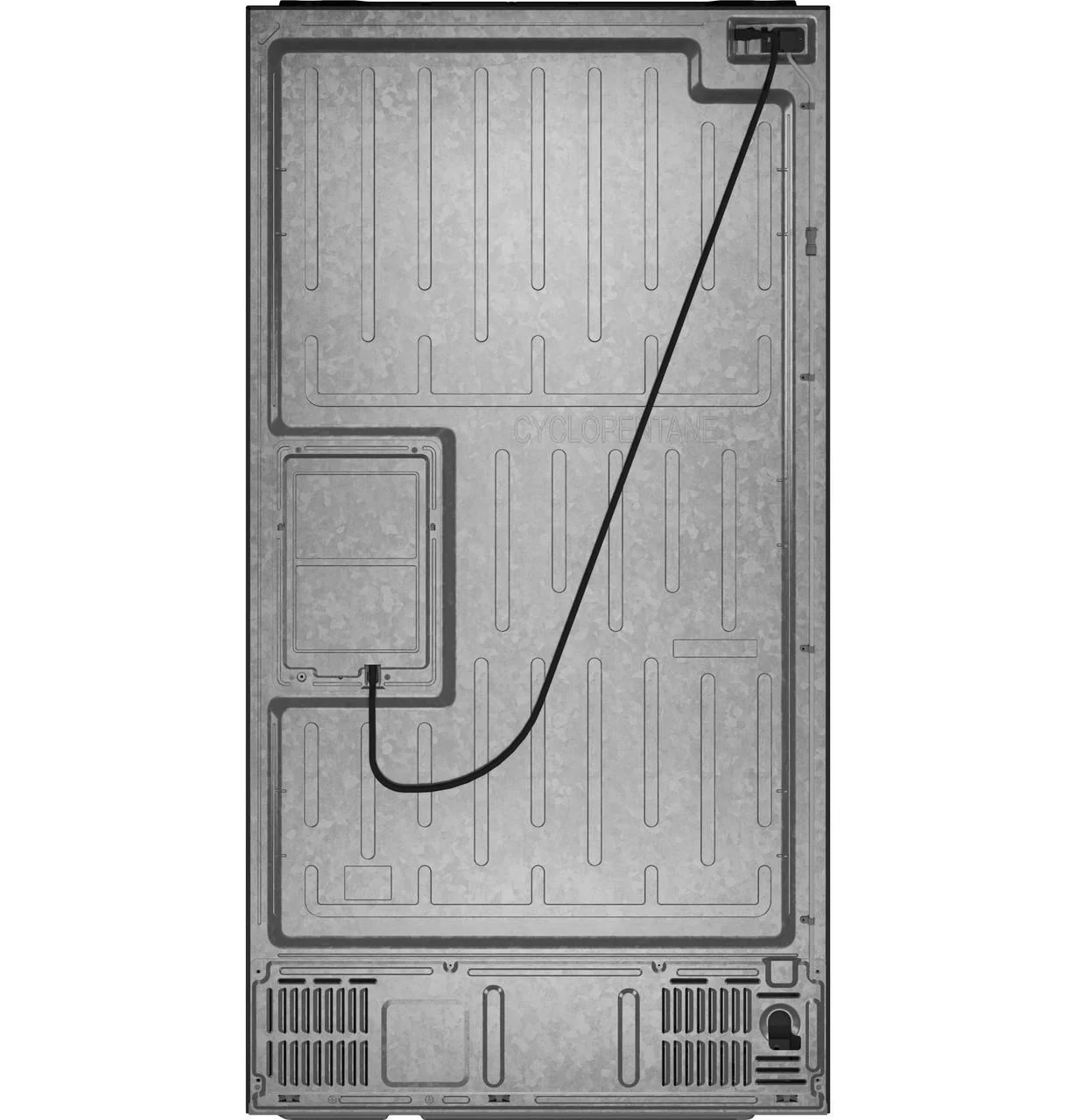 Cafe CXE22DP2PS1 CAF(EBACK)™ ENERGY STAR® 22.3 Cu. Ft. Smart Counter-Depth 4-Door French-Door Refrigerator - Image 6