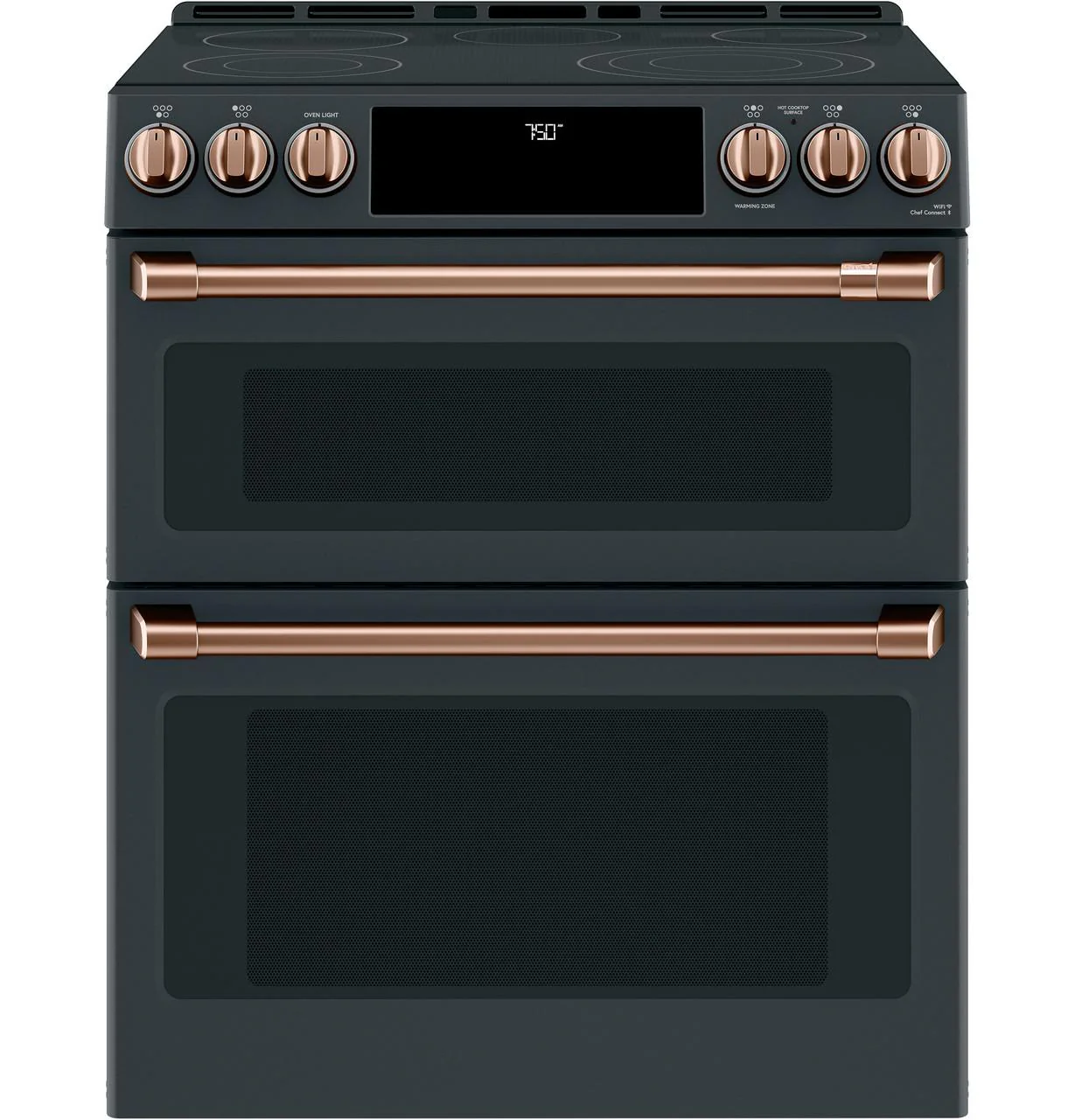 Cafe CXFCEHKPMCU CAF(EBACK)™ Front Control Electric Knobs and Handles - Brushed Copper - Image 3