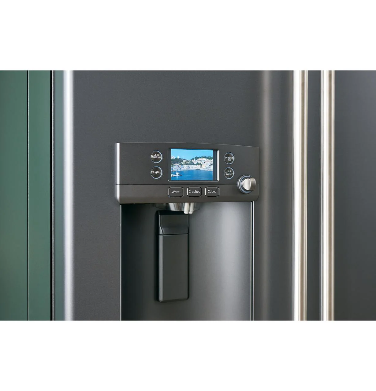 Cafe CYE22TP2MS1 CAF(EBACK)™ ENERGY STAR® 22.1 Cu. Ft. Smart Counter-Depth French-Door Refrigerator with Hot Water Dispenser - Image 18