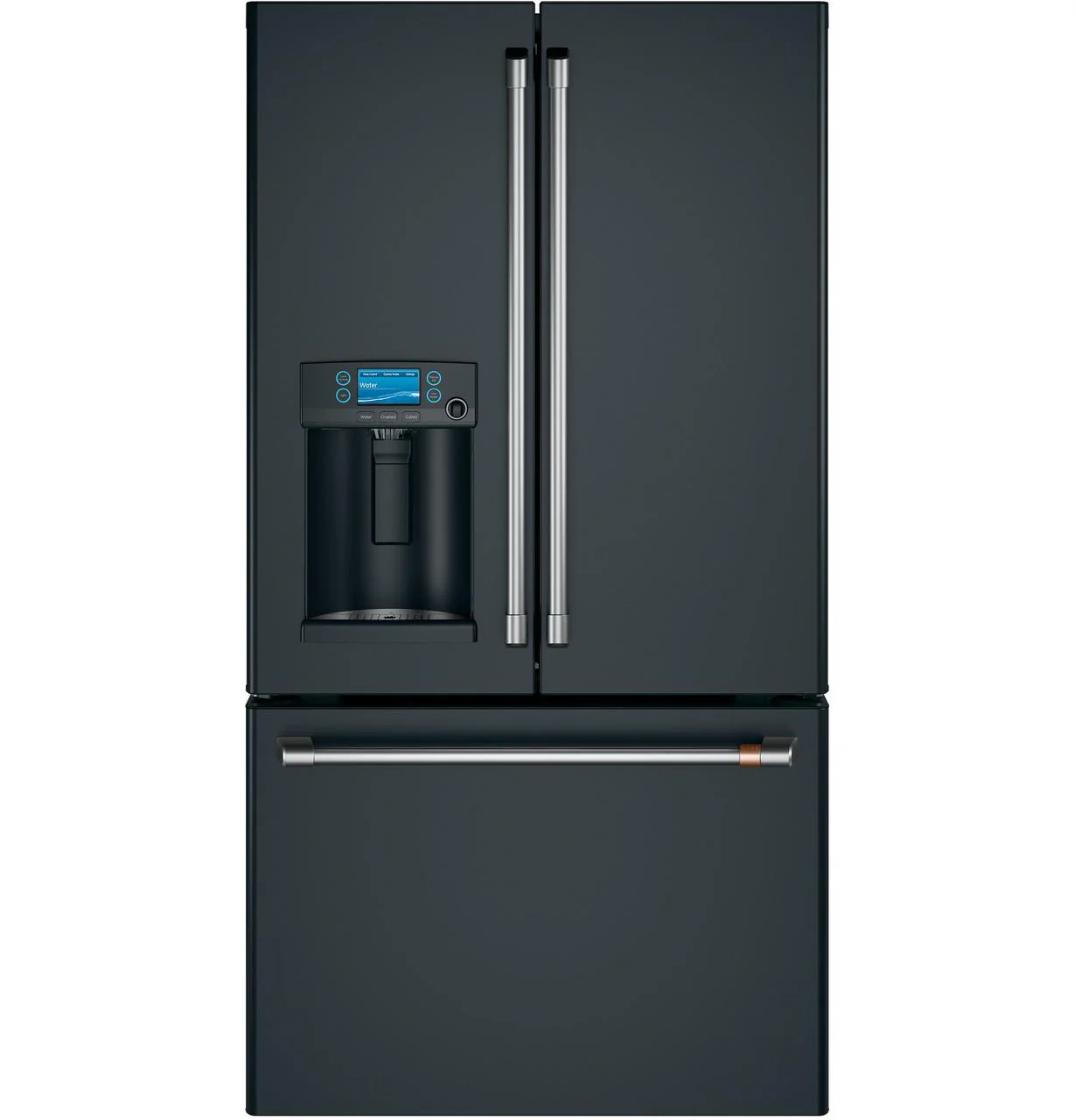 Cafe CYE22TP3MD1 CAF(EBACK)™ ENERGY STAR® 22.1 Cu. Ft. Smart Counter-Depth French-Door Refrigerator with Hot Water Dispenser