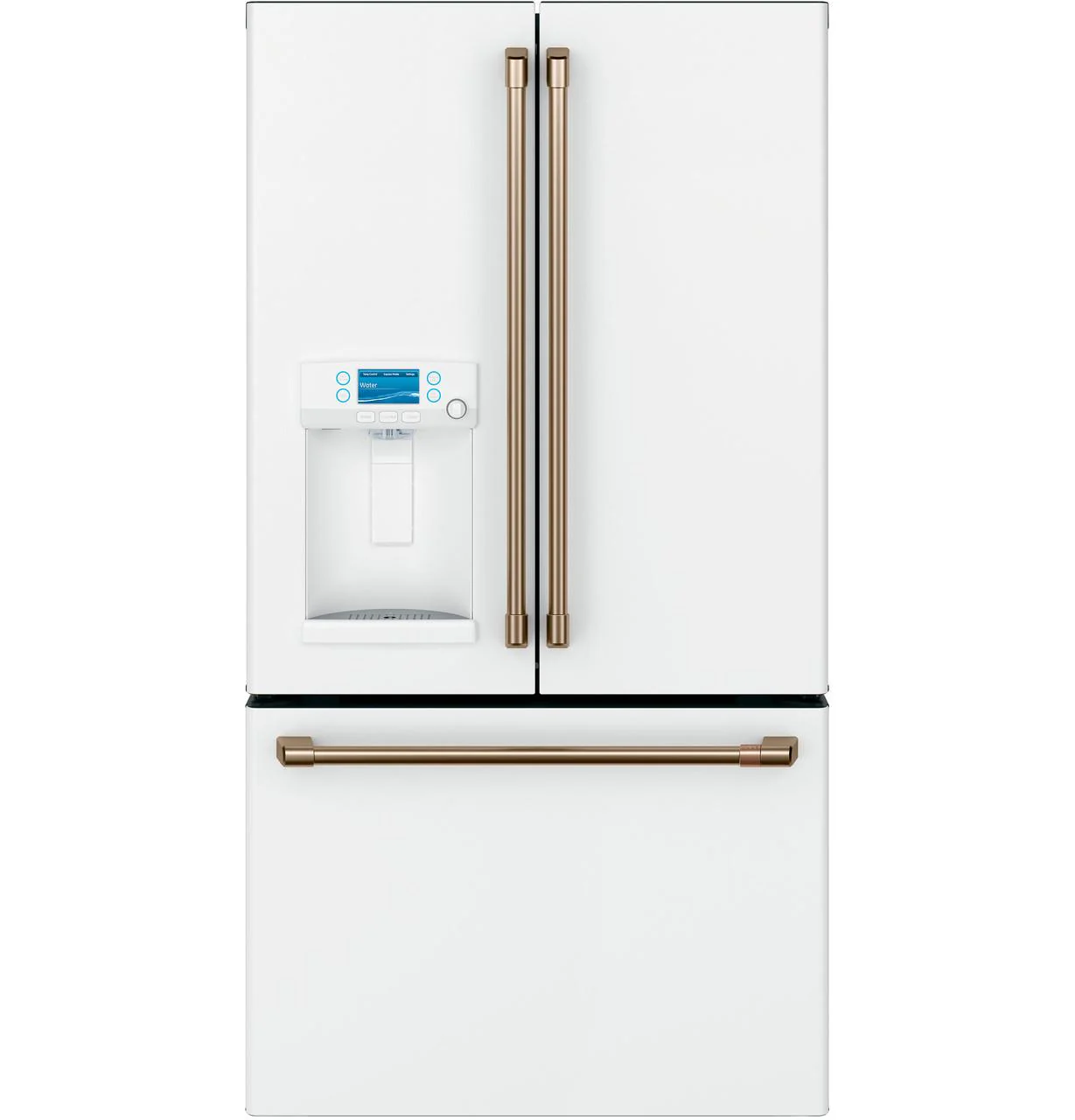 Cafe CYE22TP4MW2 CAF(EBACK)™ ENERGY STAR® 22.1 Cu. Ft. Smart Counter-Depth French-Door Refrigerator with Hot Water Dispenser - Image 2