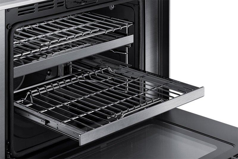 Dacor DOP36M94DPM 36" Pro Dual-Fuel Steam Range, Graphite Stainless Steel, Liquid Propane - Image 7