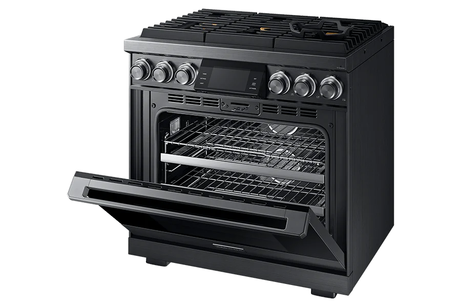 Dacor DOP36M96GPM 36" Pro Gas Range, Graphite Stainless Steel, Liquid Propane - Image 4