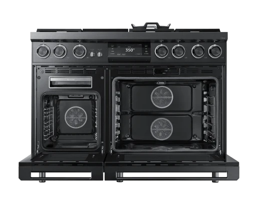 Dacor DOP48C96DLM 48" Pro Dual-Fuel Steam Range, Graphite Stainless Steel, Natural Gas & Liquid Propane - Image 2