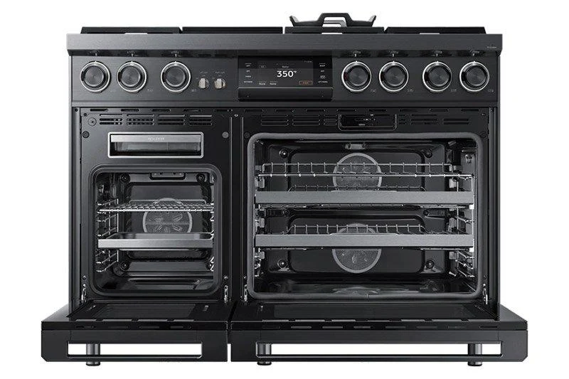 Dacor DOP48M96DHM 48" Pro Dual-Fuel Steam Range, Graphite Stainless Steel, Natural Gas/High Altitude - Image 5