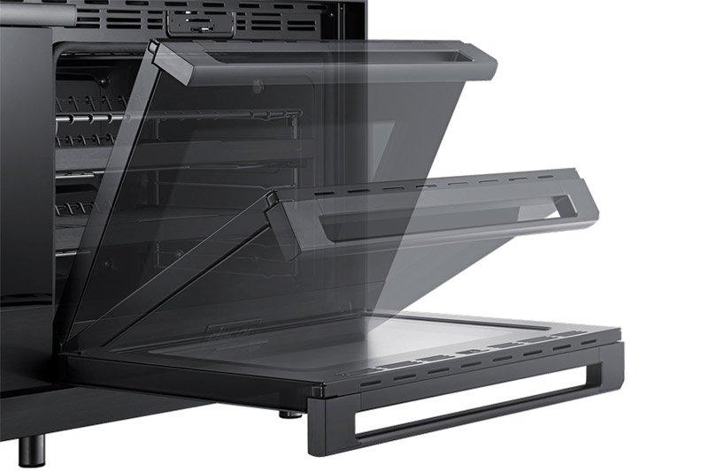 Dacor DOP48M96DHM 48" Pro Dual-Fuel Steam Range, Graphite Stainless Steel, Natural Gas/High Altitude - Image 6