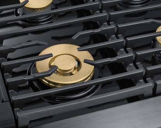 Dacor DOP48M96DPM 48" Pro Dual-Fuel Steam Range, Graphite Stainless Steel, Liquid Propane - Image 5