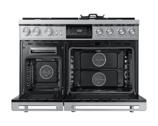 Dacor DOP48M96DPS 48" Pro Dual-Fuel Steam Range, Silver Stainless Steel, LiquidPropane - Image 2