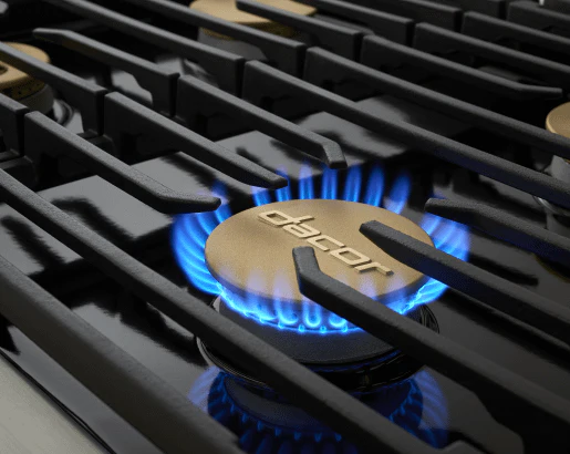 Dacor DTT48M876PM 48" Rangetop, Graphite Stainless Steel, Liquid Propane - Image 3