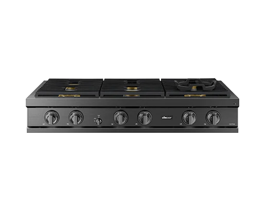 Dacor DTT48T960GM 48" Rangetop, Graphite Stainless, Natural Gas/Liquid Propane