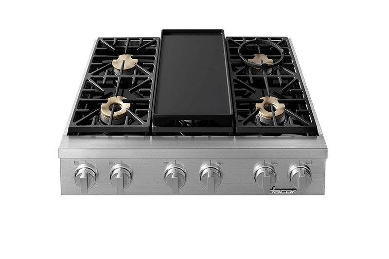 Dacor HRTP366SLP 36" Range Top-SS Liquid Propane - Image 2