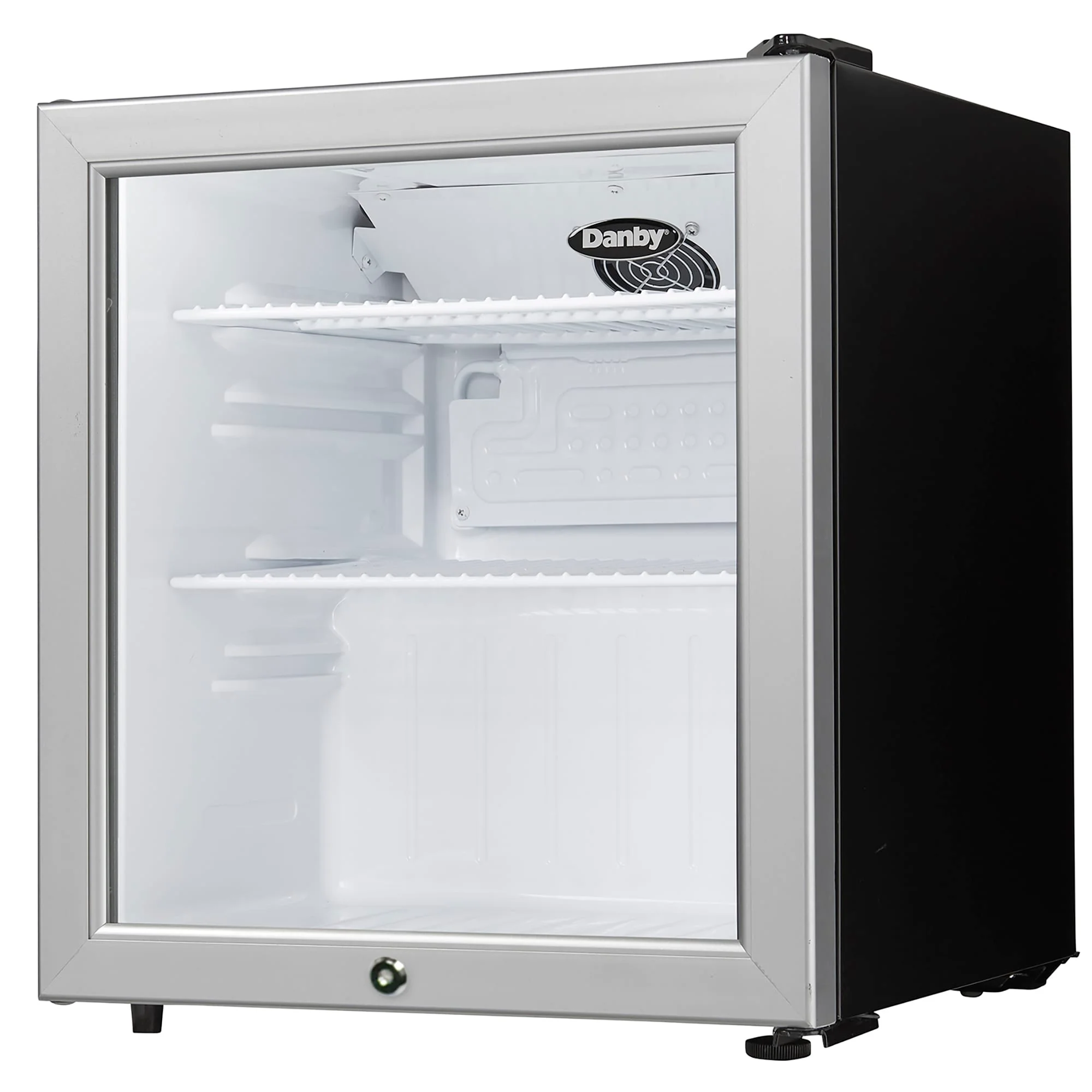DAG016A2BDB Danby 1.6 cu. ft. Compact Glass Door Fridge in Platinum - Image 3