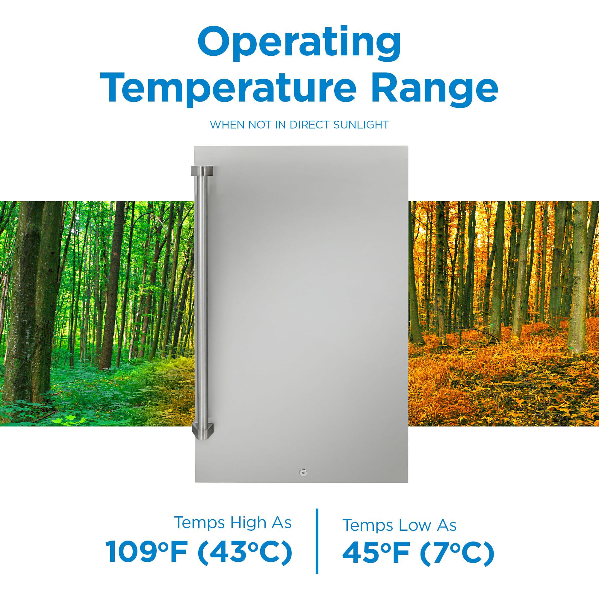 DAR044A1SSO Danby 4.4 cu. ft. Outdoor Fridge in Stainless Steel - Image 6