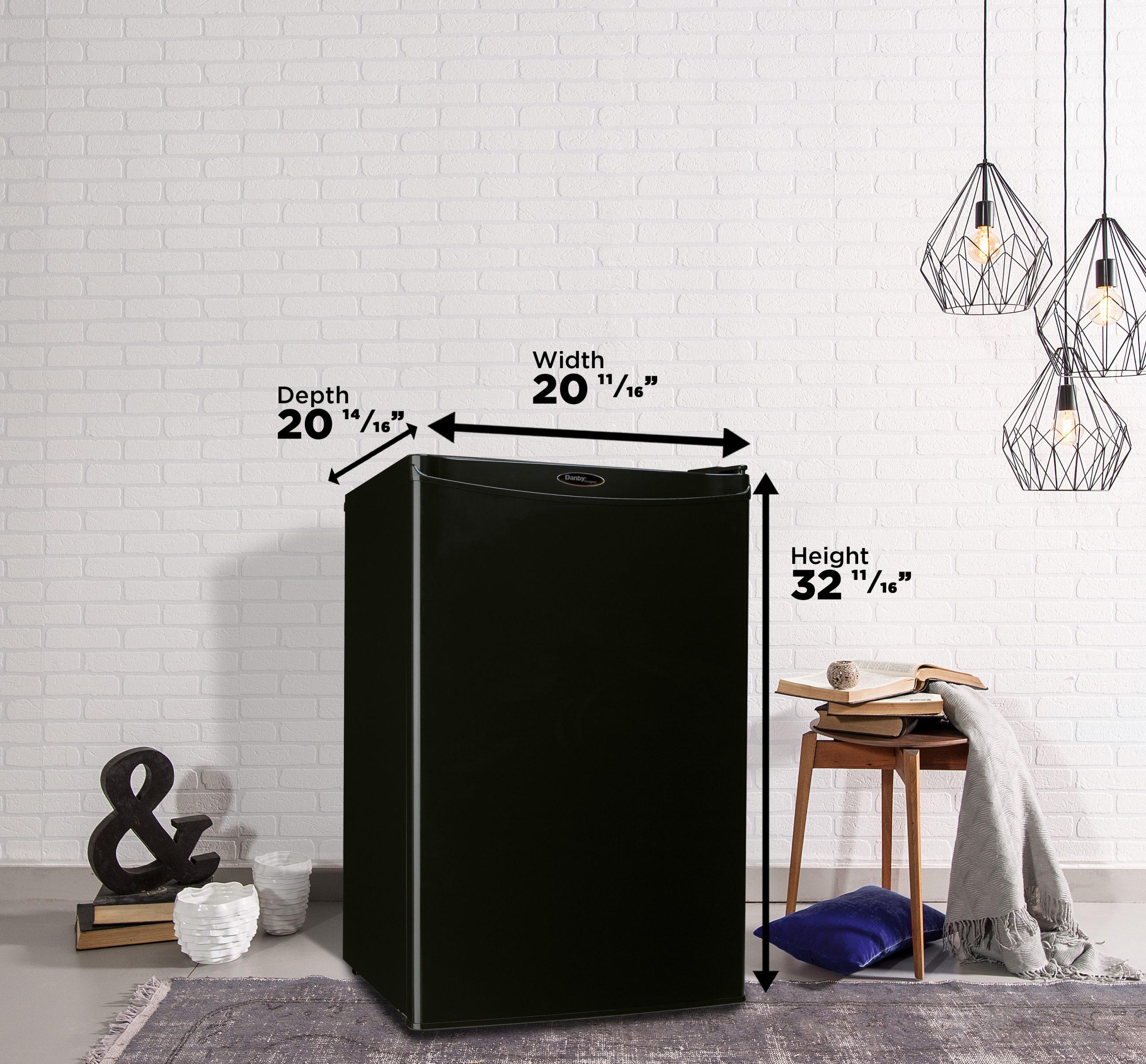 DAR044A4BDD6 Danby Designer 4.4 cu. ft. Compact Fridge in Black - Image 6