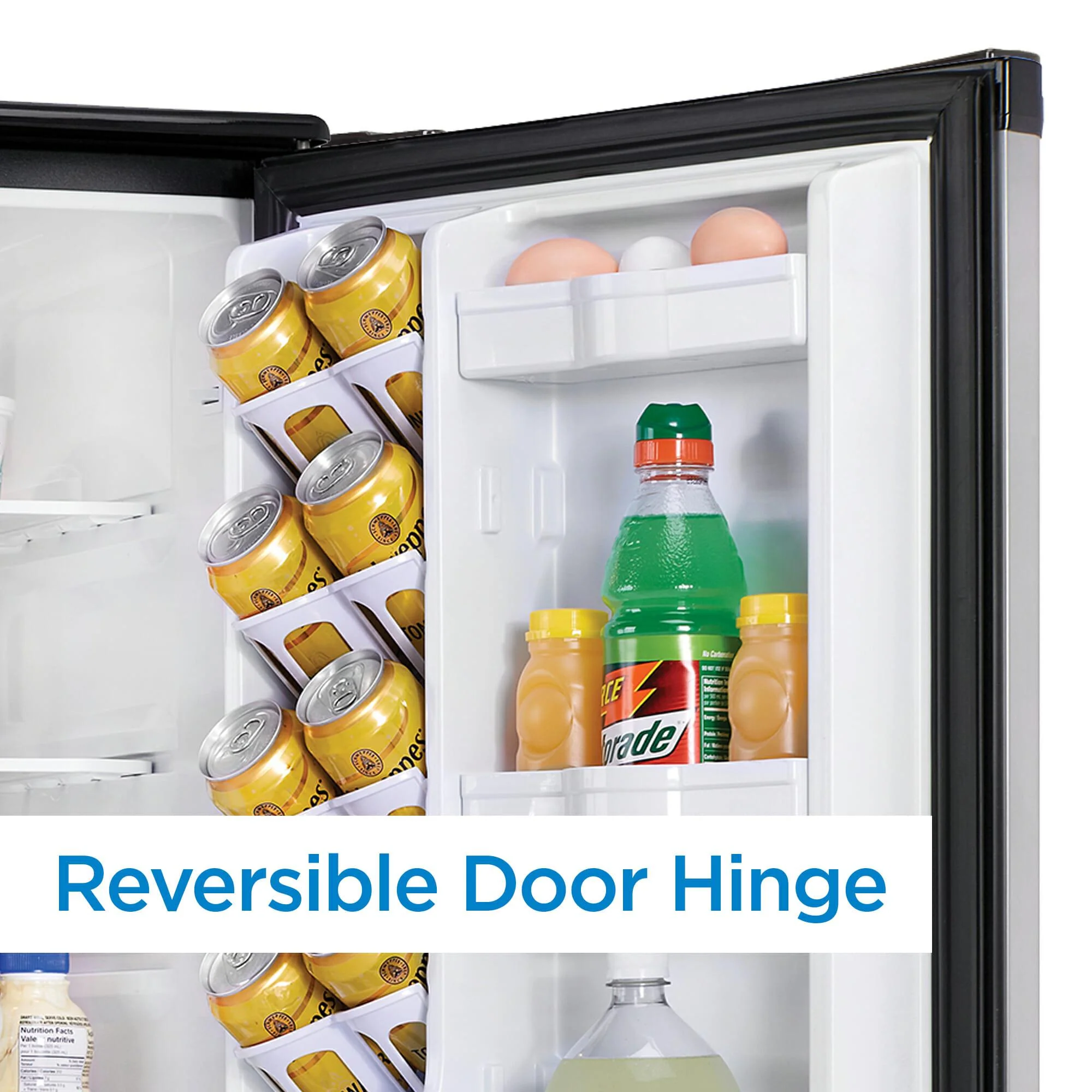 Danby 4.4 cu. ft. Compact Fridge in Stainless Steel - Image 7