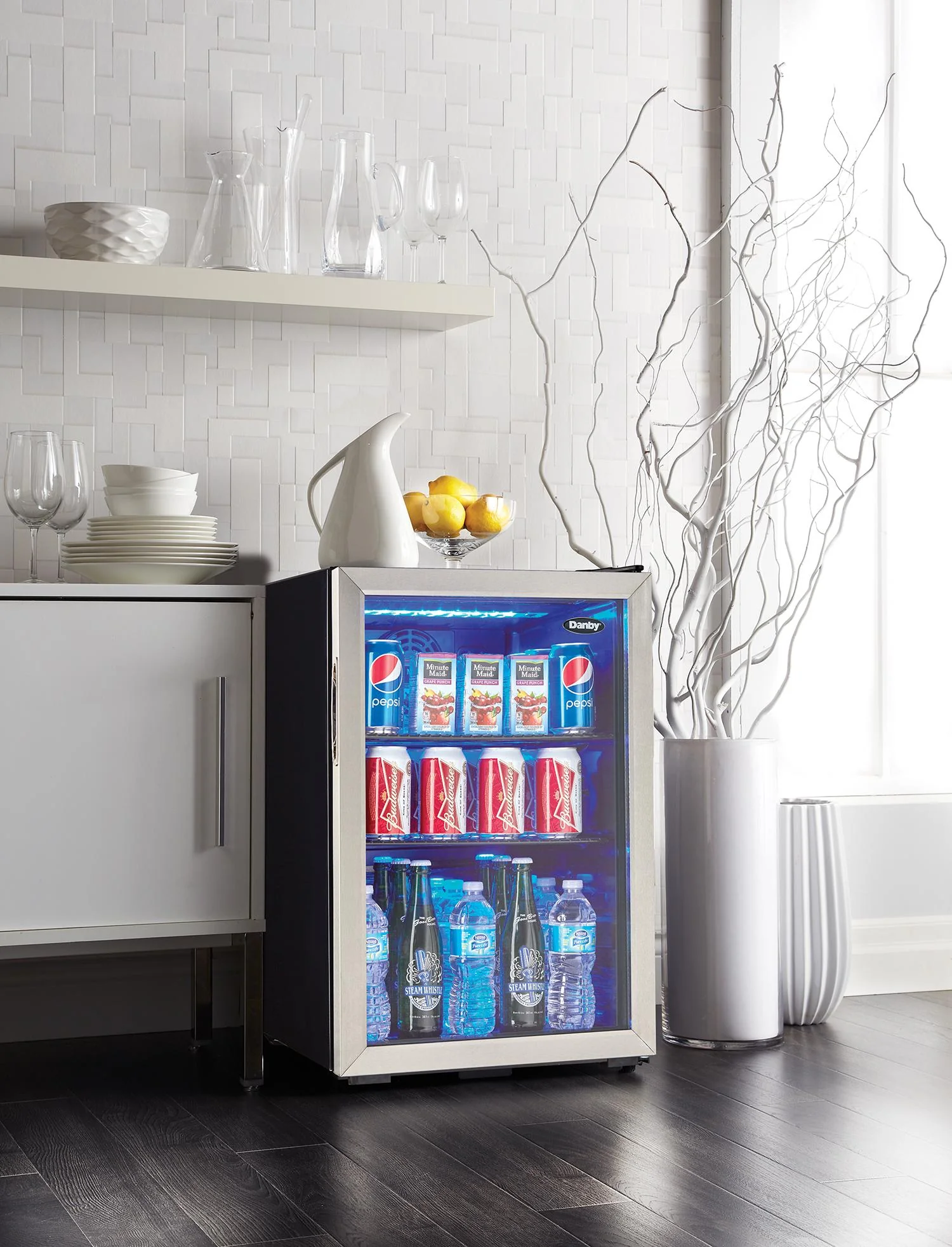 DBC026A1BSSDB Danby 2.6 cu. ft. Free-Standing Beverage Center in Stainless Steel - Image 13