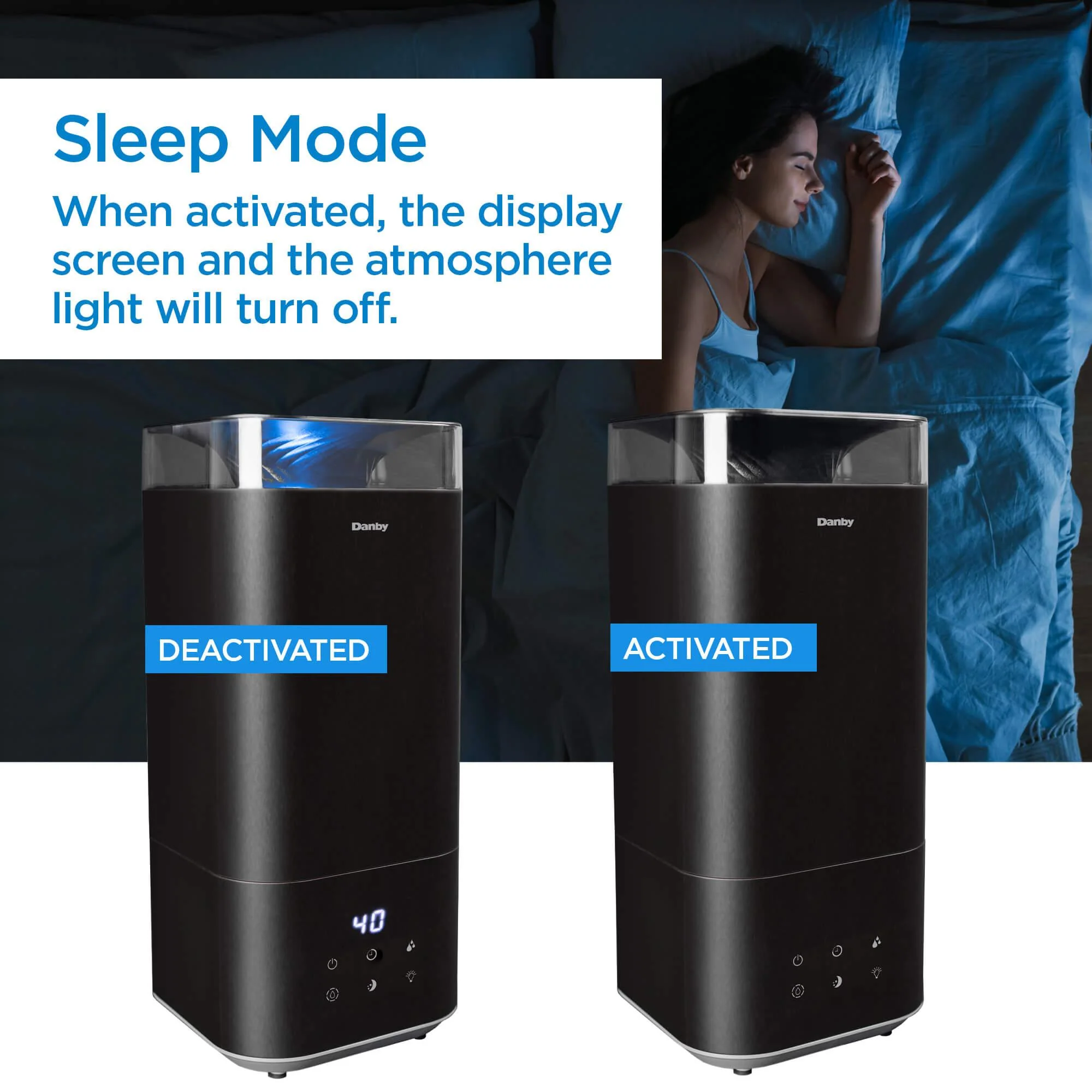 DBHR13211BDD1 Danby 5L Ultrasonic Top Fill Humidifier in Black - Image 10