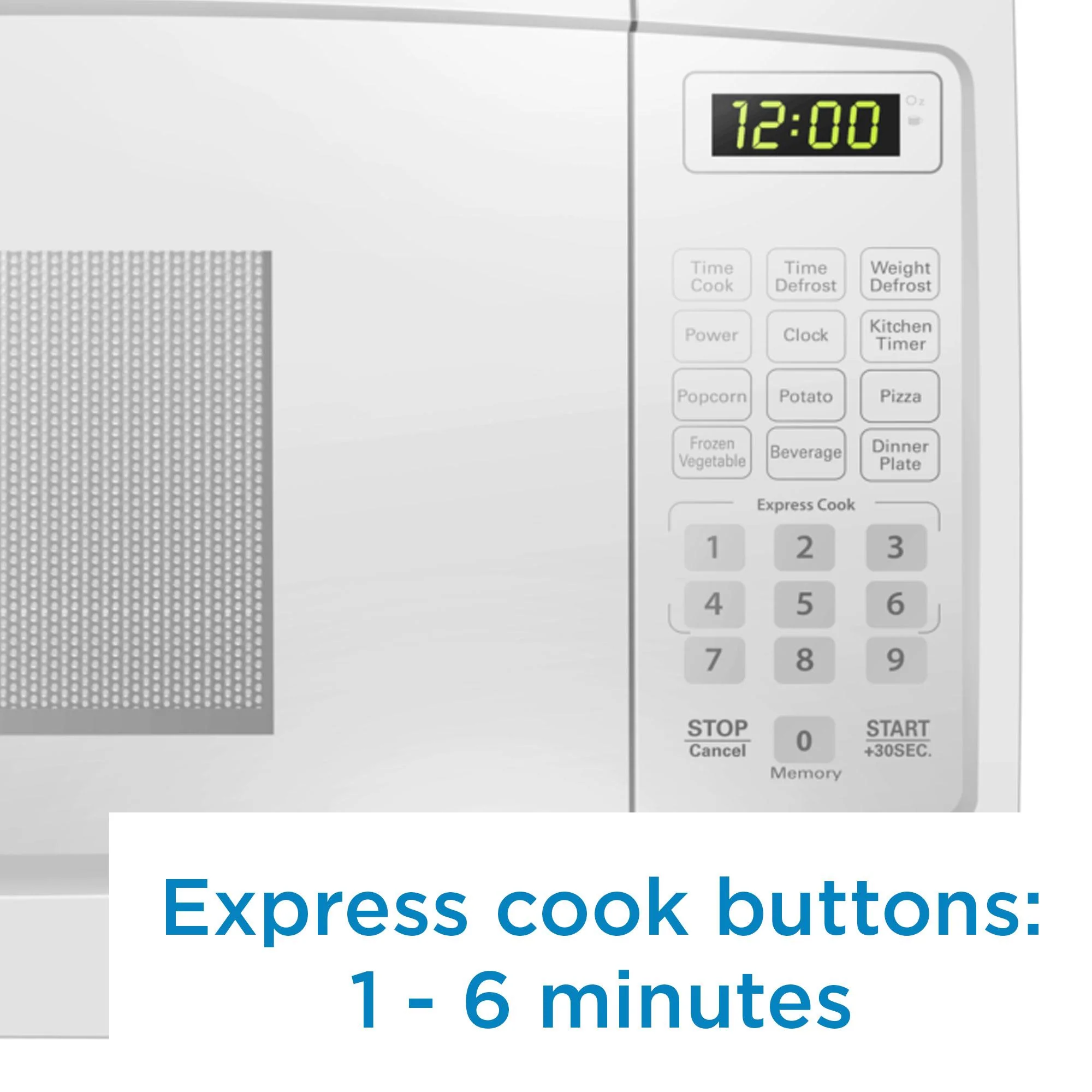 Danby 0.9 cu. ft. Countertop Microwave in White - Image 11