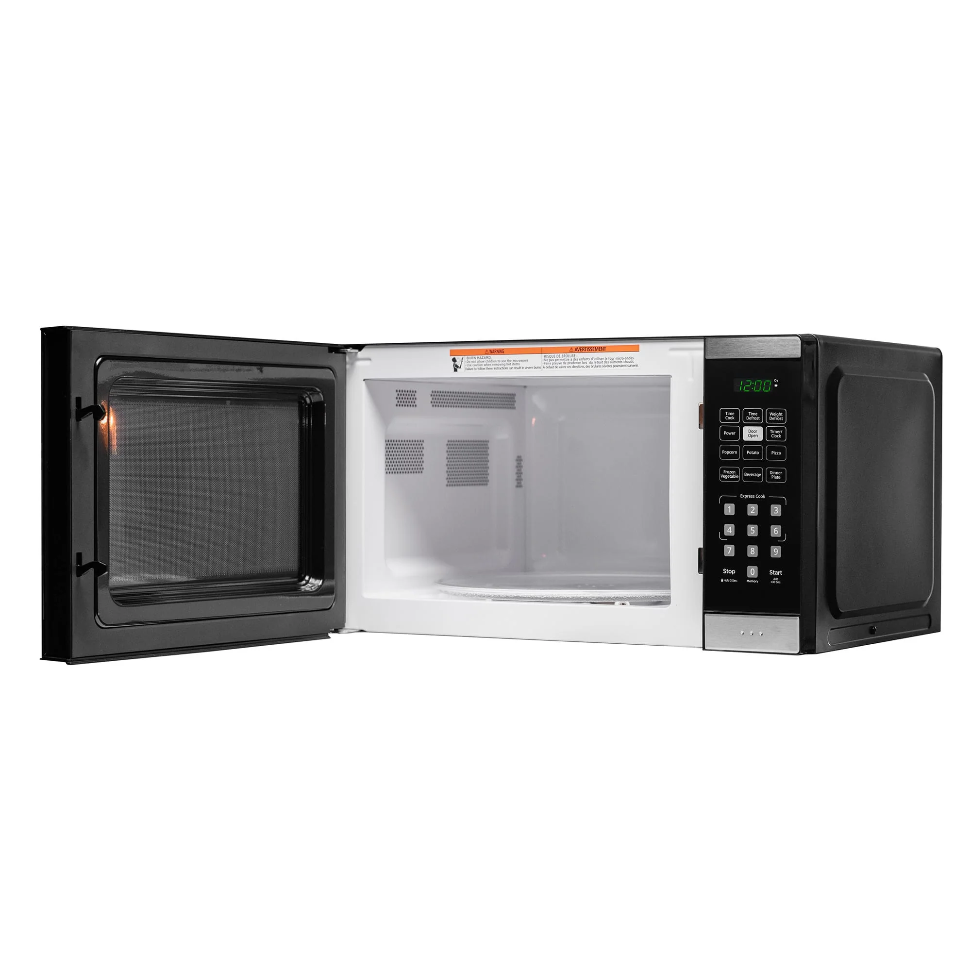 DBMW0925BBS Danby 0.9 cu. ft. Countertop Microwave in Black and Stainless Steel - Image 8