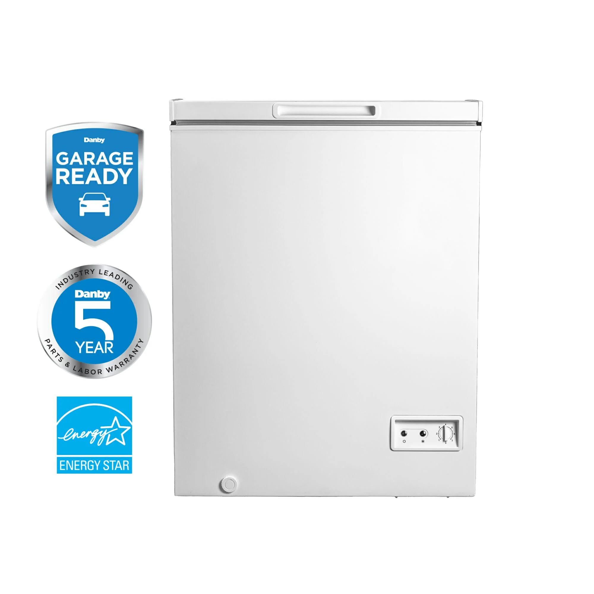 DCF050A5WDB Danby 5.0 cu. ft. Square Model Chest Freezer in White - Image 16