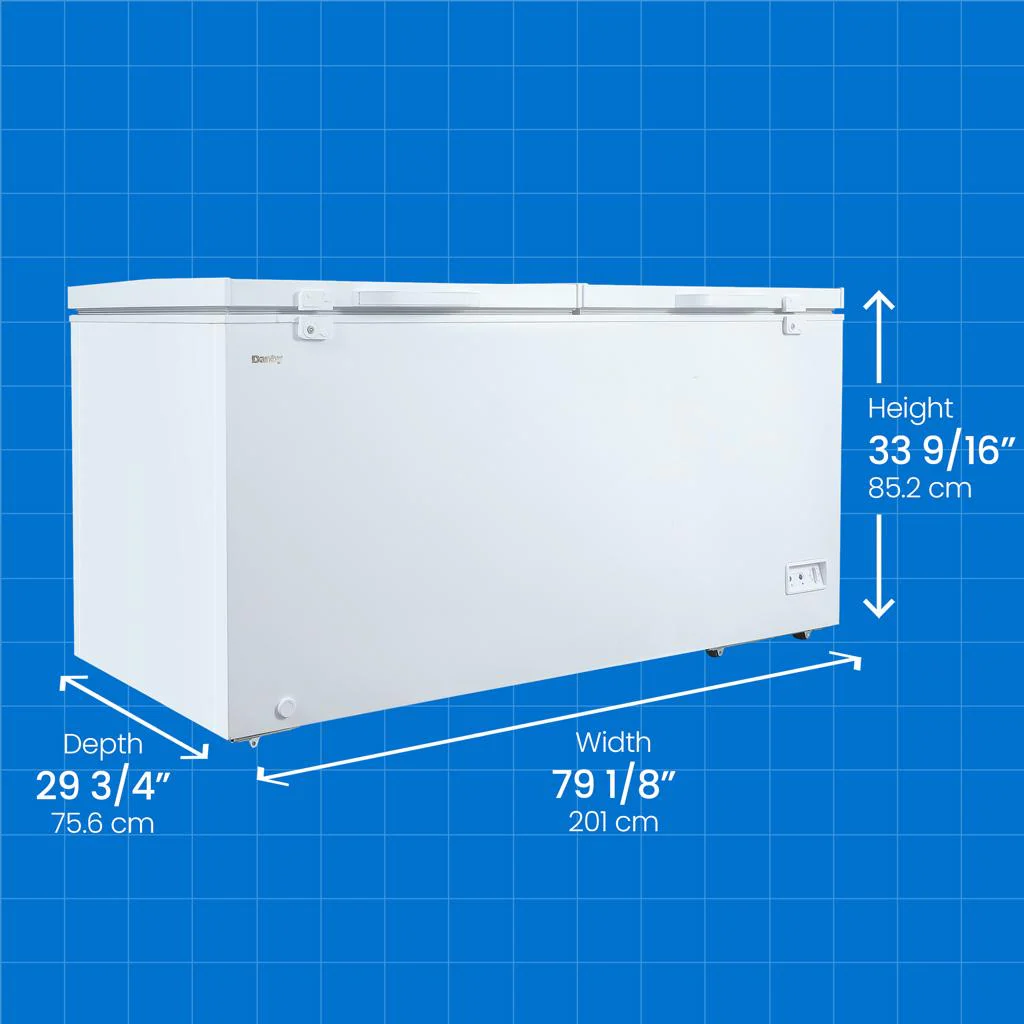 DCFM210A1WDB Danby 21.2 cu. ft. Chest Freezer in White - Image 6