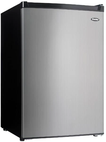 Danby 4.5 cu. ft. Compact Fridge with True Freezer in Stainless Steel - Image 2