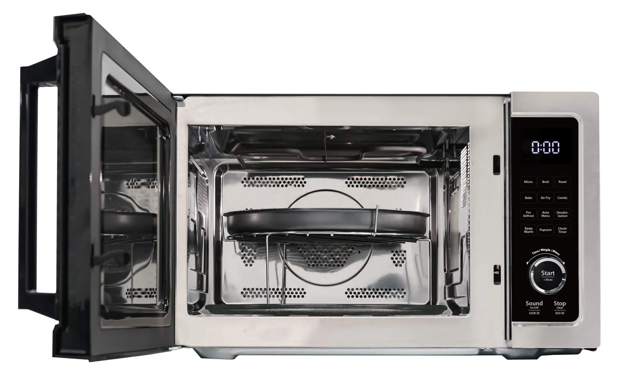 DDMW1061BSS6 Danby 5 in 1 Multifunctional Microwave Oven with Air Fry, Convection roast/bake, Broil/grill, combination cooking - Image 5