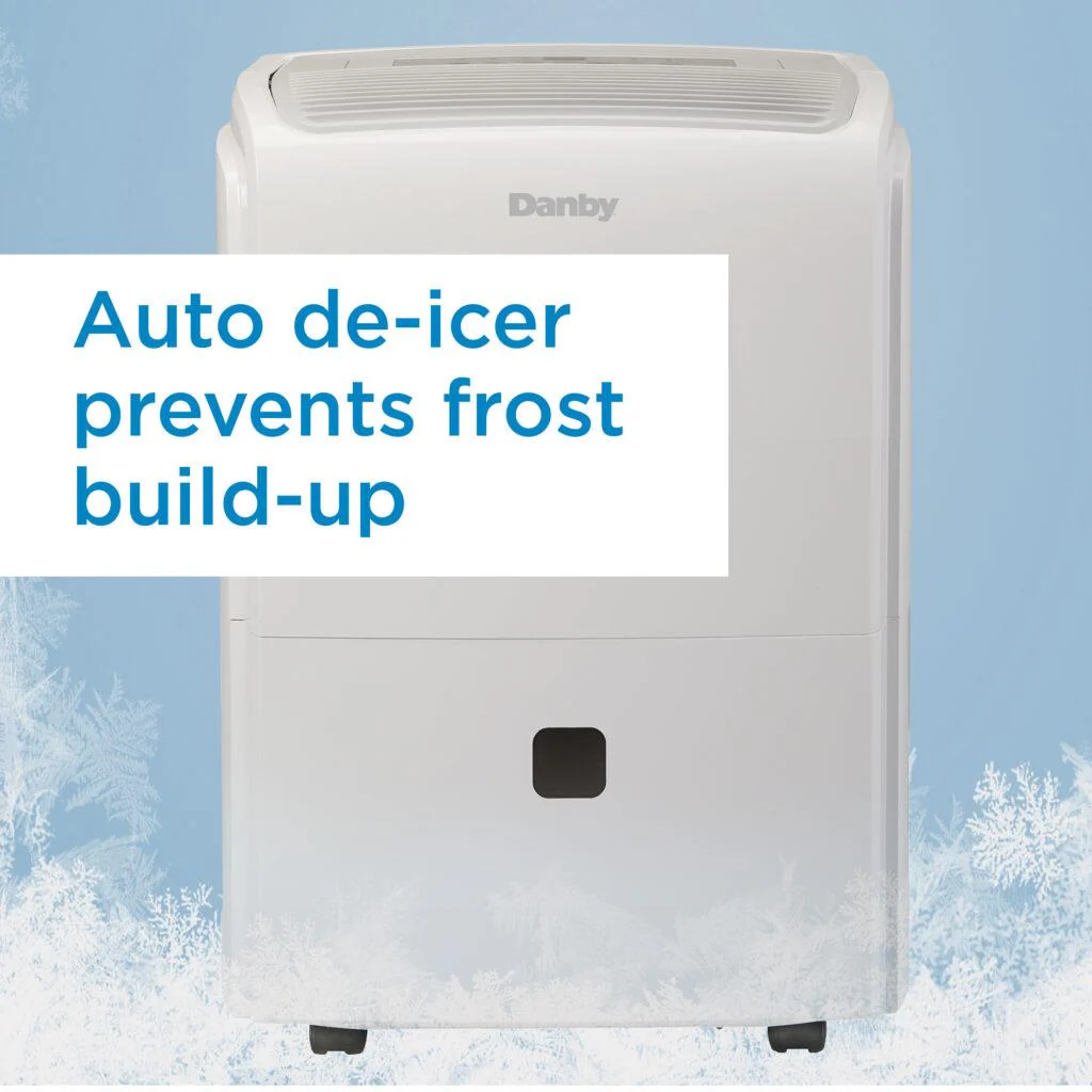 DDR040EB2WDB Danby 40Pint Dehumidifier in White - Image 4