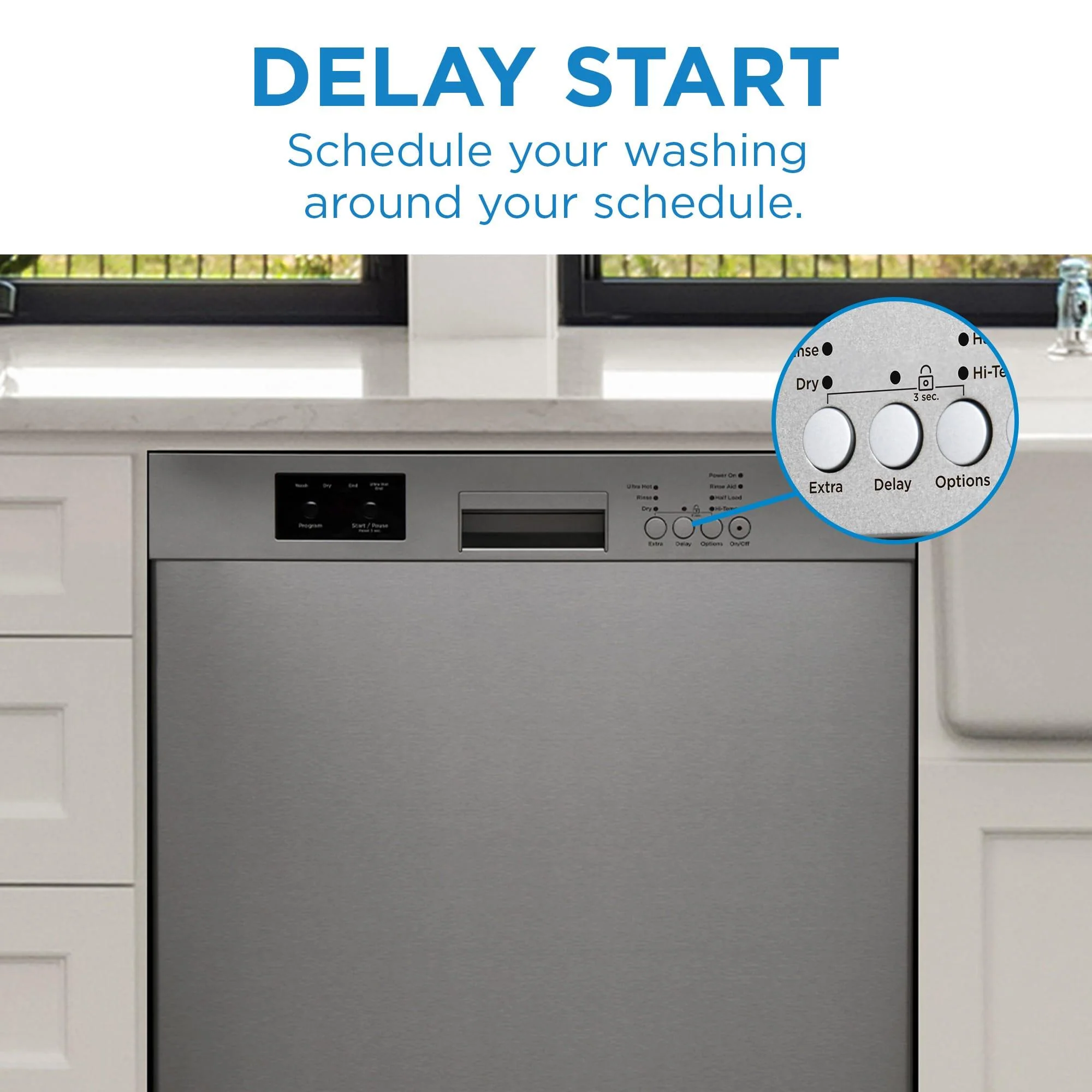 DDW2400ESS Danby 24 Built in Dishwasher in Stainless Steel - Image 5