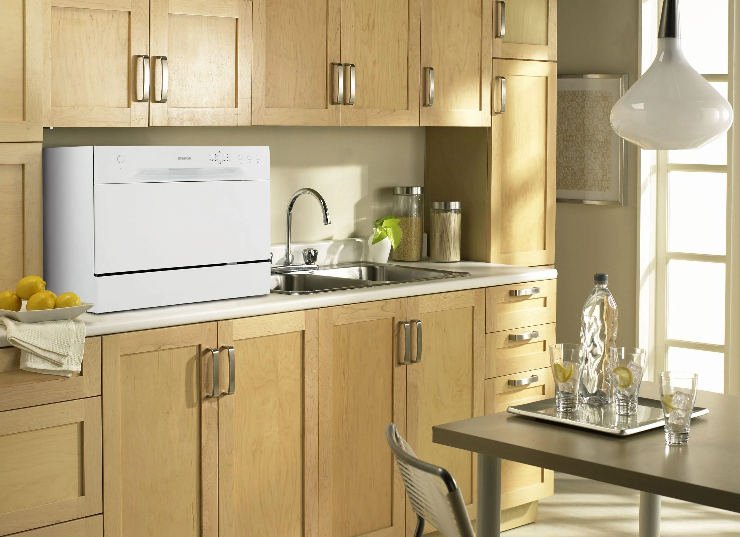 DDW621WDB Danby 6 Place Setting Countertop Dishwasher in White - Image 14