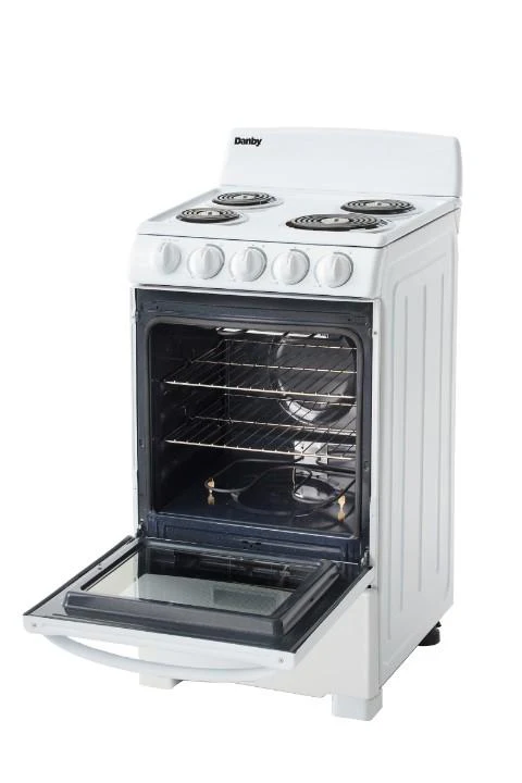 Danby 20" Wide Electric Range in White - Image 3