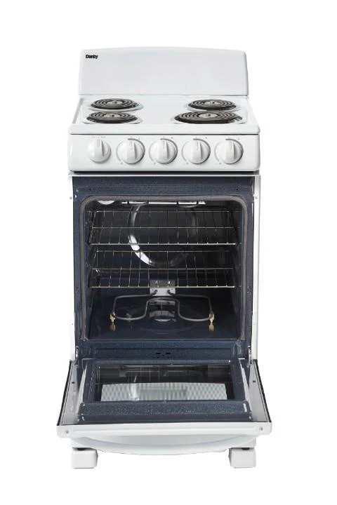 Danby 20" Wide Electric Range in White - Image 4