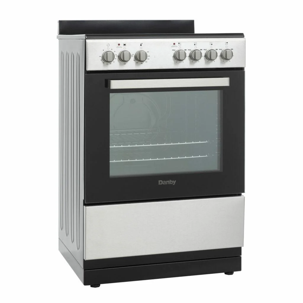 DER24V1BSS Danby 24 Wide Electric Range in Stainless Steel - Image 2