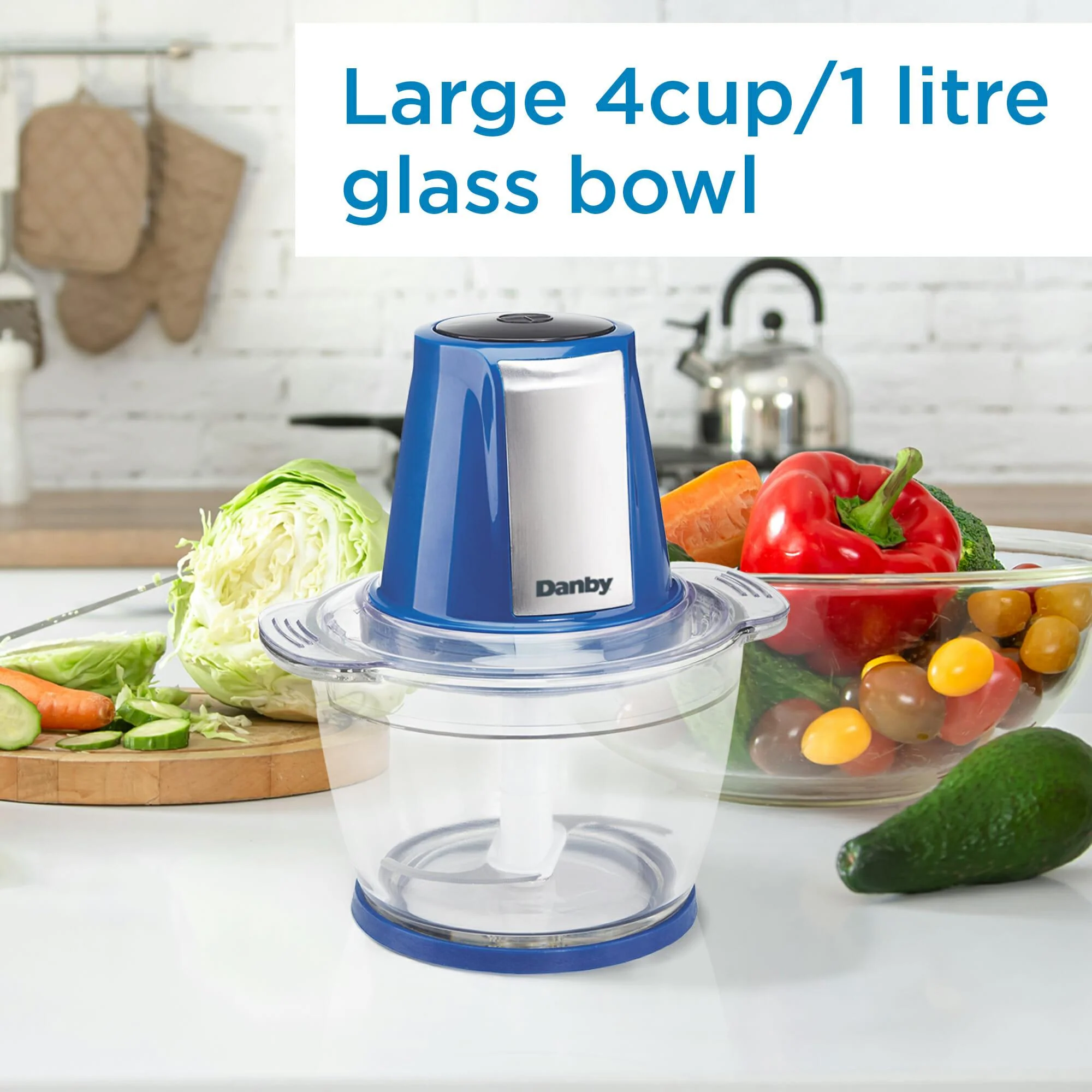 DFC40C1SSDB Danby 4 Cup Food Chopper in Black Stainless Steel - Image 5