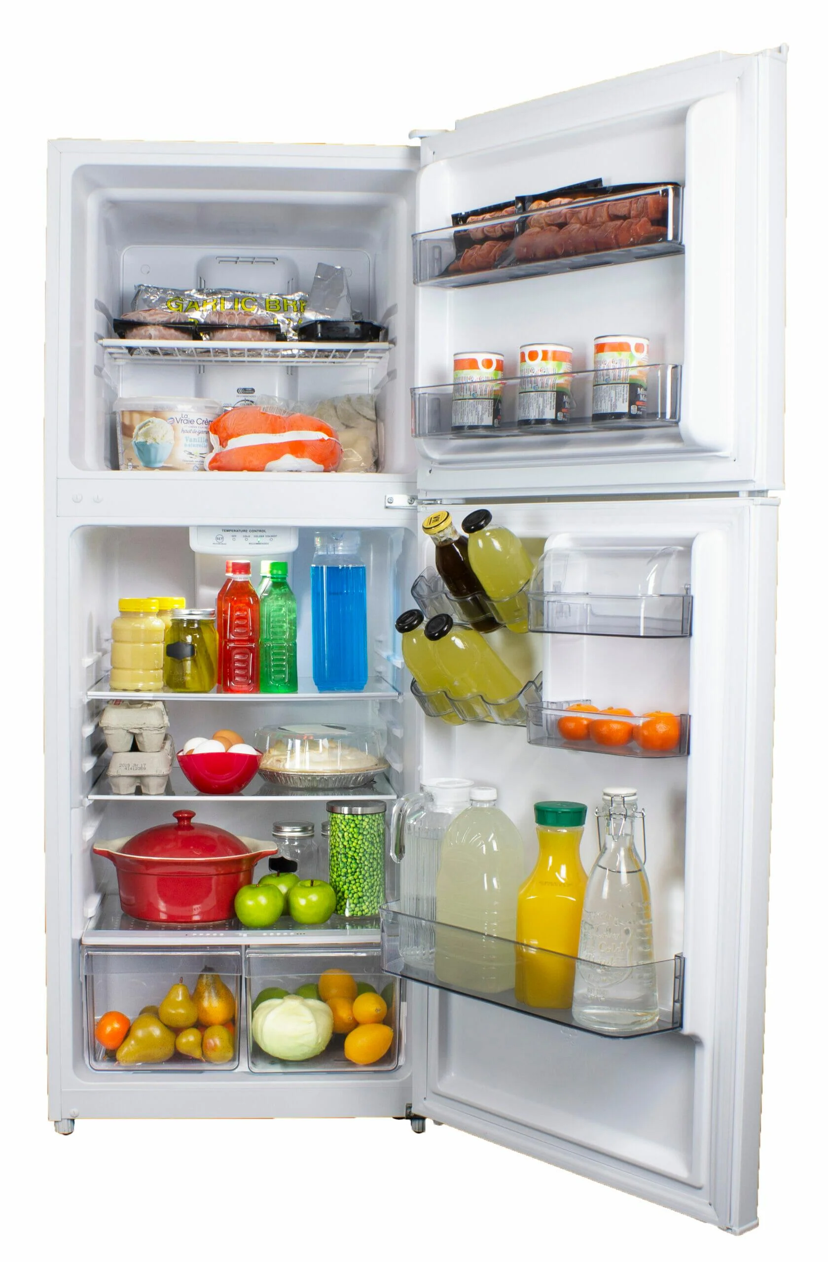 DFF101B2WDB Danby 10.1 cu. ft. Top Mount Apartment Size Fridge in White - Image 5