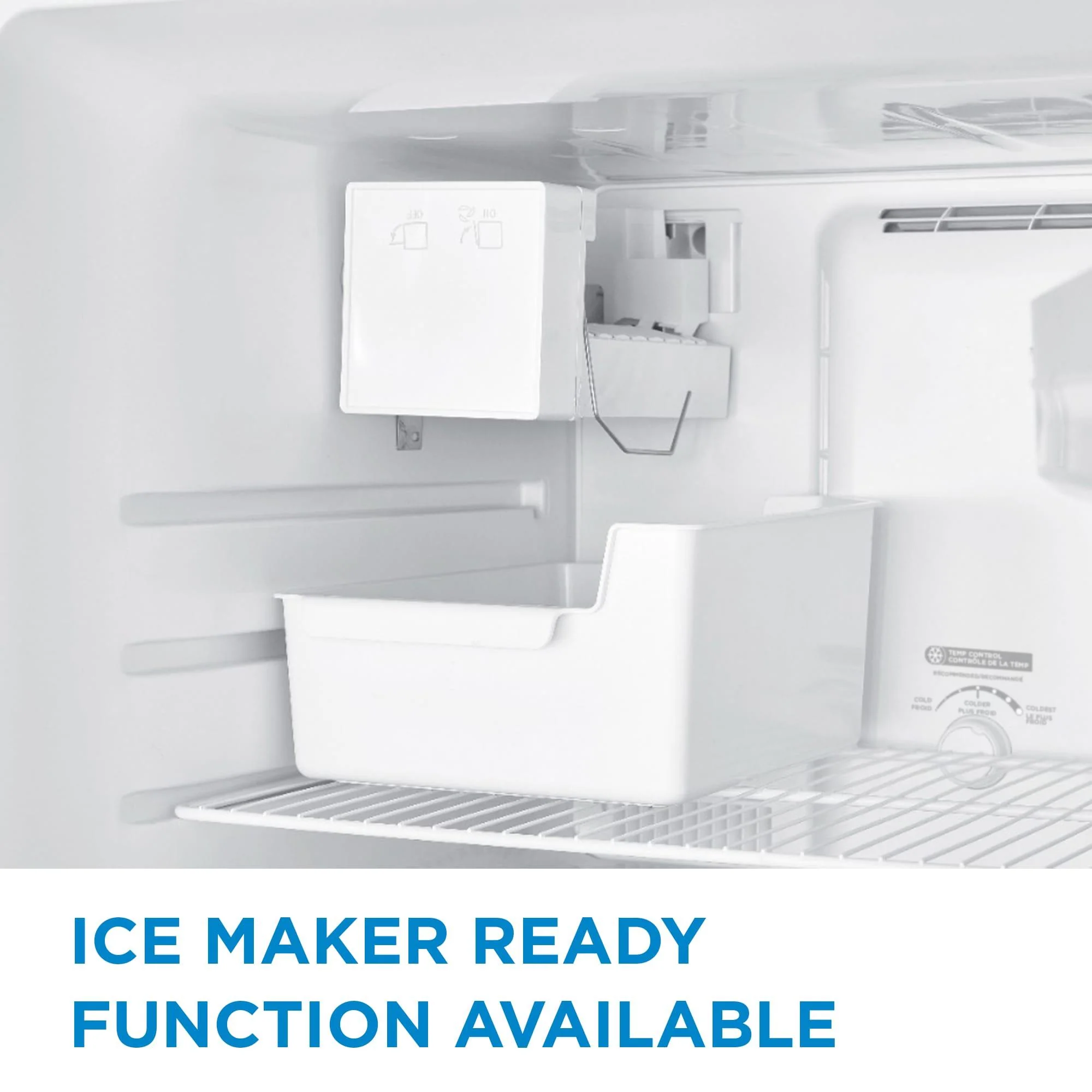 DFF176B1SLDB Danby 18 cu. ft. Top Mount Refrigerator in Stainless Steel Look - Image 7