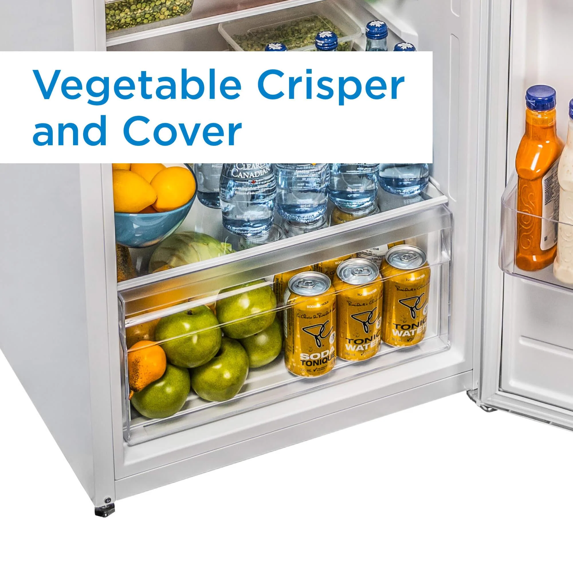 DPF074V1WDB6 Danby 7.4 cu. ft. Apartment Size Fridge Top Mount in White - Image 5