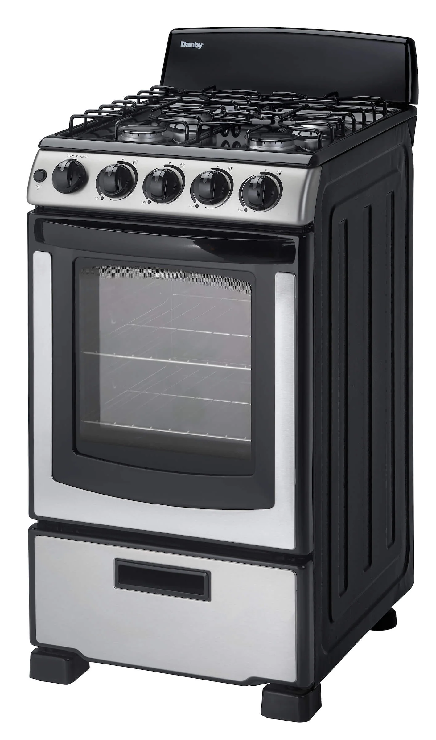 DR202BSSGLP Danby 20 Wide Gas Range in Stainless Steel - Image 2