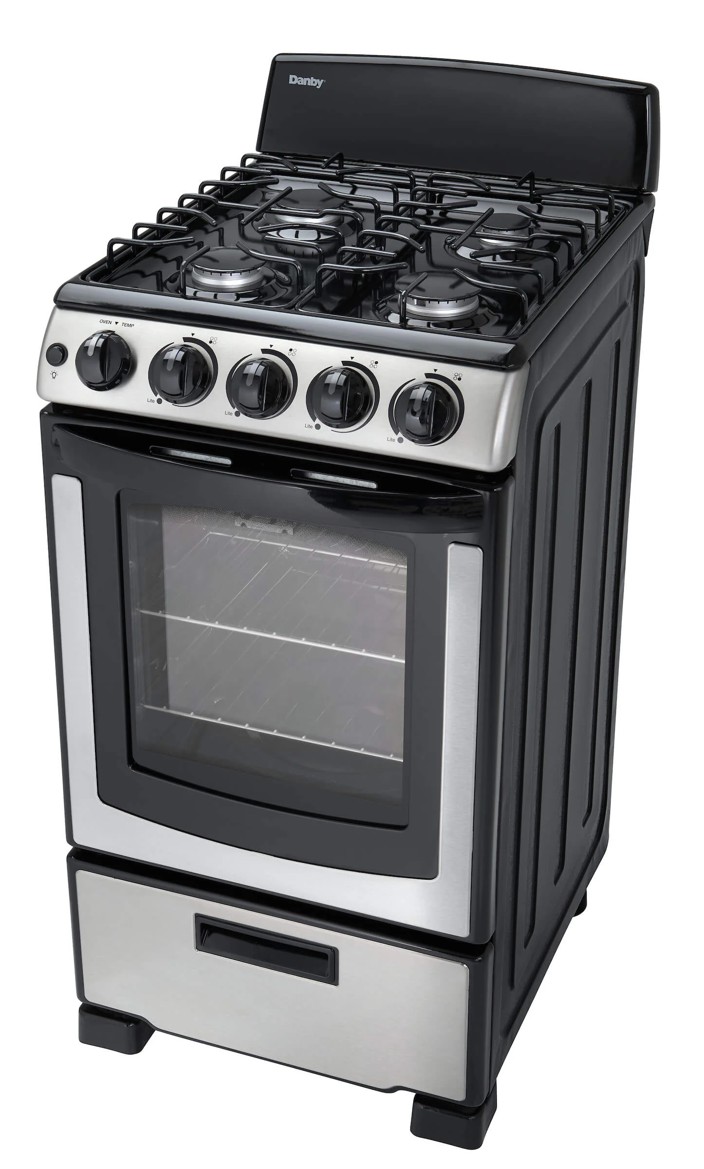 DR203BSSGLP Danby 20 Wide Gas Range in Stainless Steel - Image 8